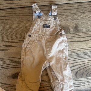 Oshkosh B’gosh Tan 9m Overalls
